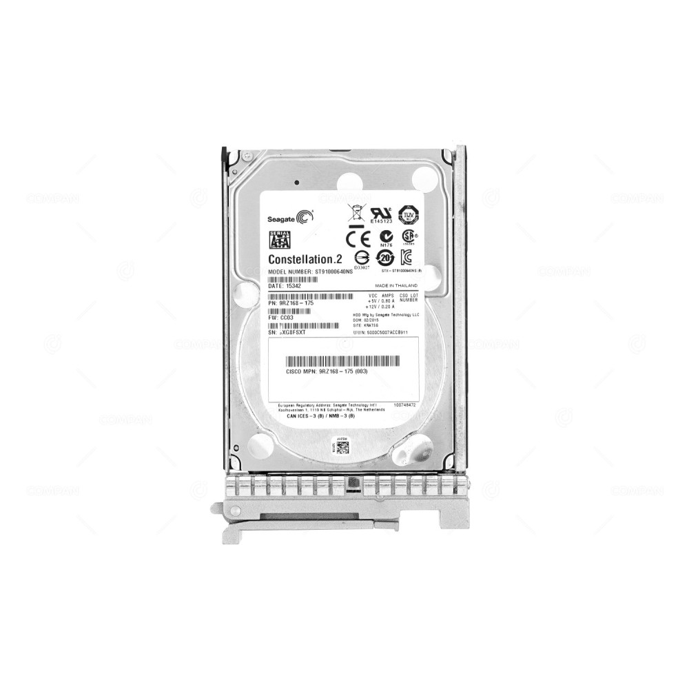 A03-D1TBSATA CISCO HDD 1TB 7.2K SATA 6G 2.5" SFF FOR CISCO UCS